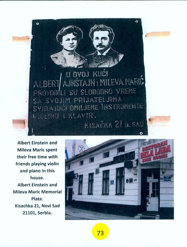 Albert Einstein and Mileva Maric